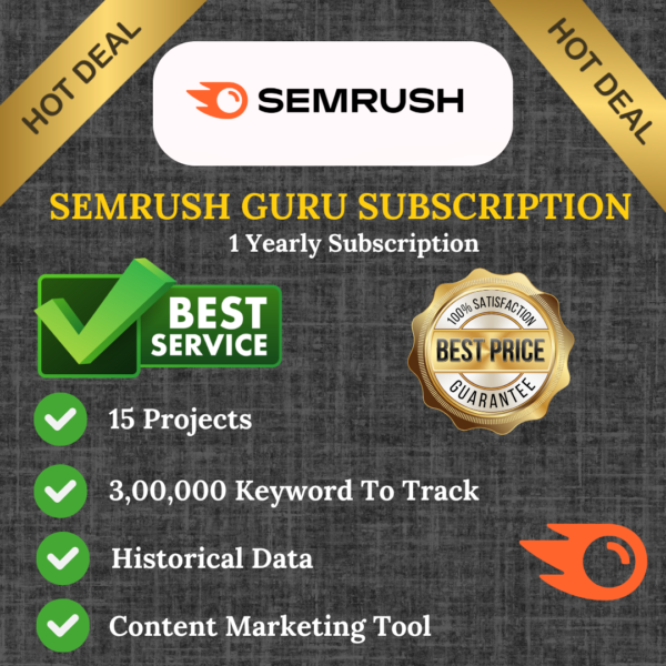 Semrush Guru Plan