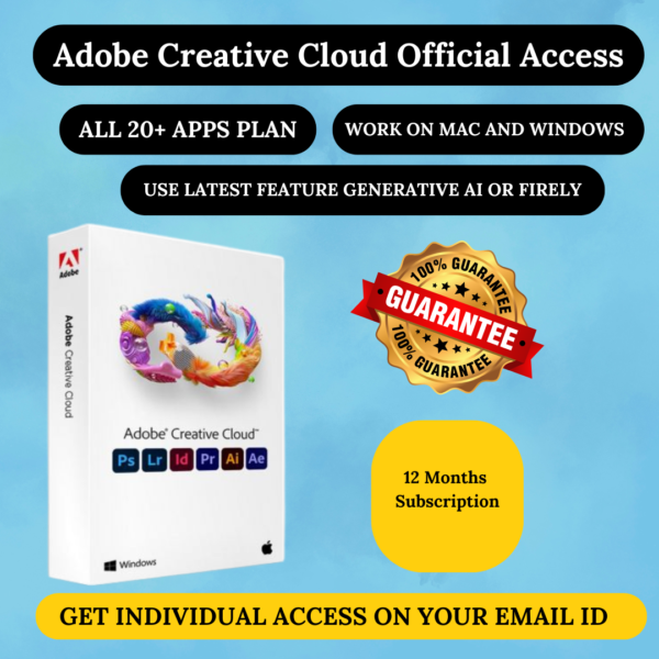 Adobe Creative Cloud - 12-Month Subscription