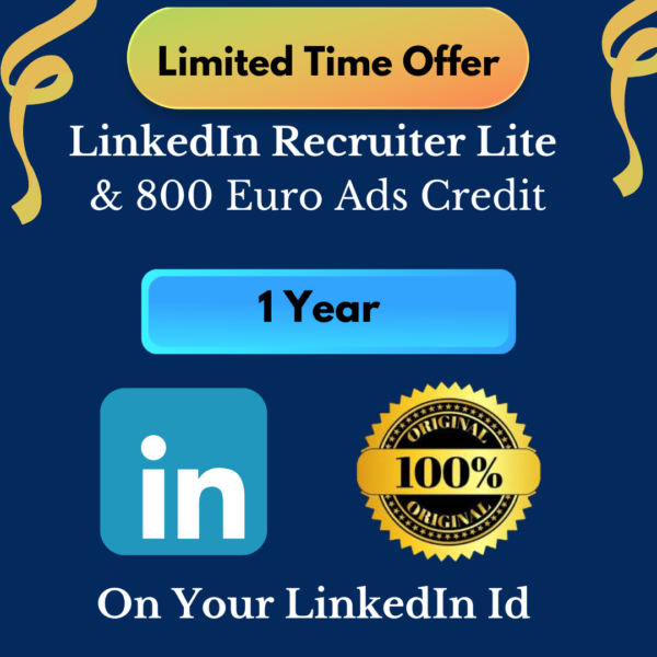 LinkedIn Recruiter Lite & Ads Credit