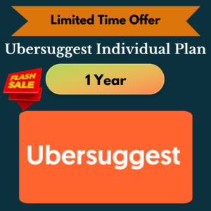 Ubersuggest Individual Plan – Lifetime Subscription