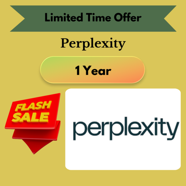 Perplexity AI Pro – 1-Year Subscription